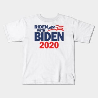 Riden With Biden 2020 Kids T-Shirt